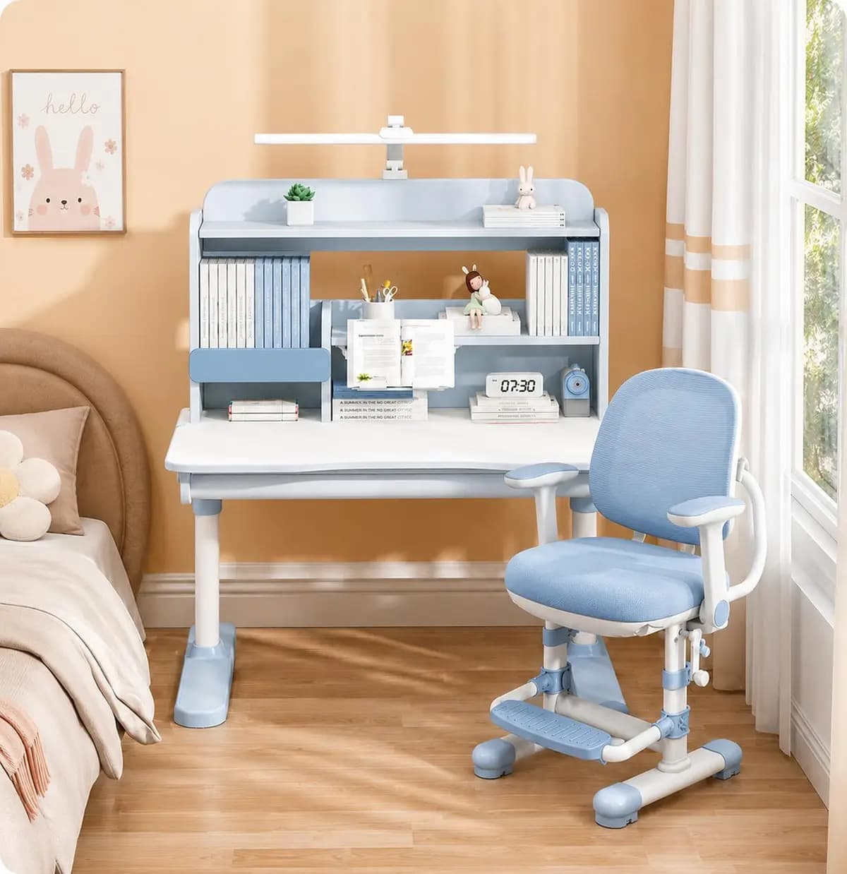 Bàn Học Chống Gù DunoKids